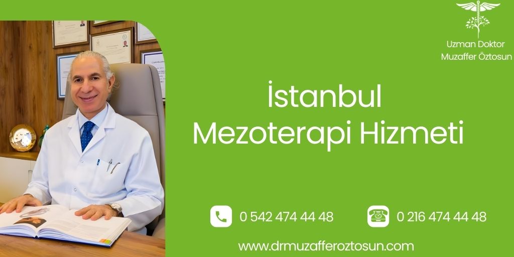 İstanbul Mezoterapi uygulamaları; vitamin, mineral, amino asitlerin deri altına enjekte edilmesiyle cilt gençleştirme, saç dökülmesi ve bölgesel incelme sağlar.